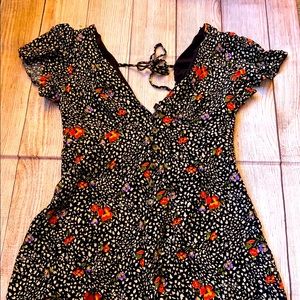 Forever 21 Size L Floral Romper